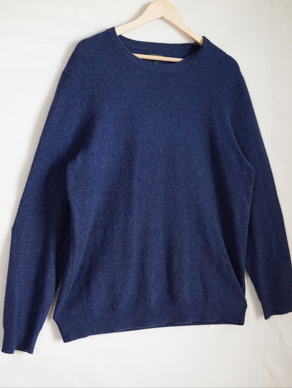 Club Room Luxury 100% Cashmere Navy Blue Sweater Men’s L